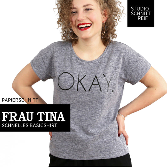 STUDIO SCHNITTREIF FRAU TINA T-Shirt Damen