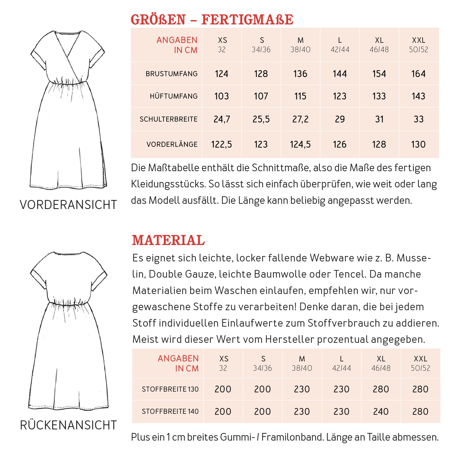 STUDIO SCHNITTREIF FRAU VITA Sommerkleid Damen