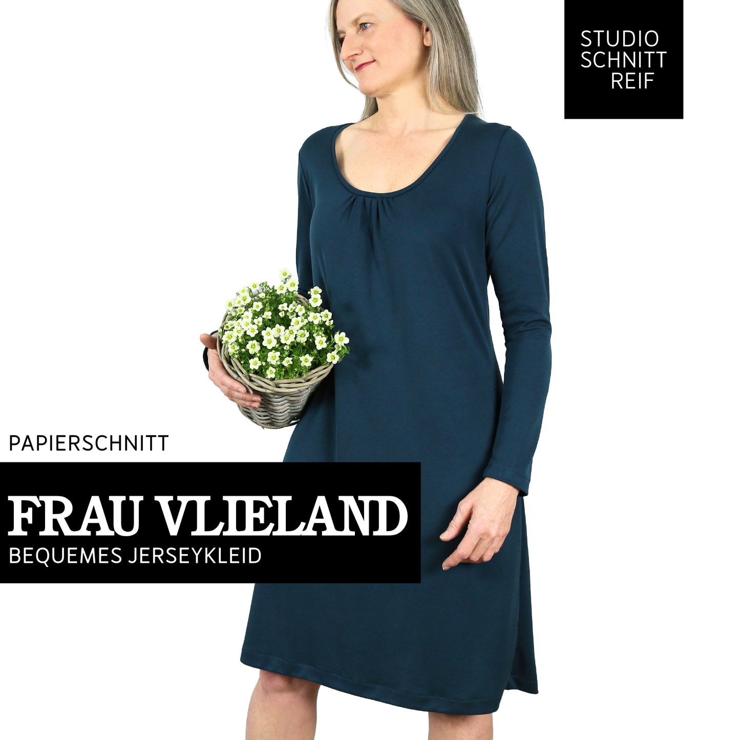 STUDIO SCHNITTREIF FRAU Vlieland Jerseykleid Damen