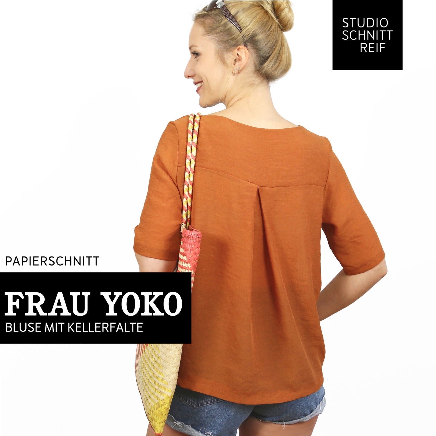 STUDIO SCHNITTREIF FRAU YOKO kurze Tunika Damen