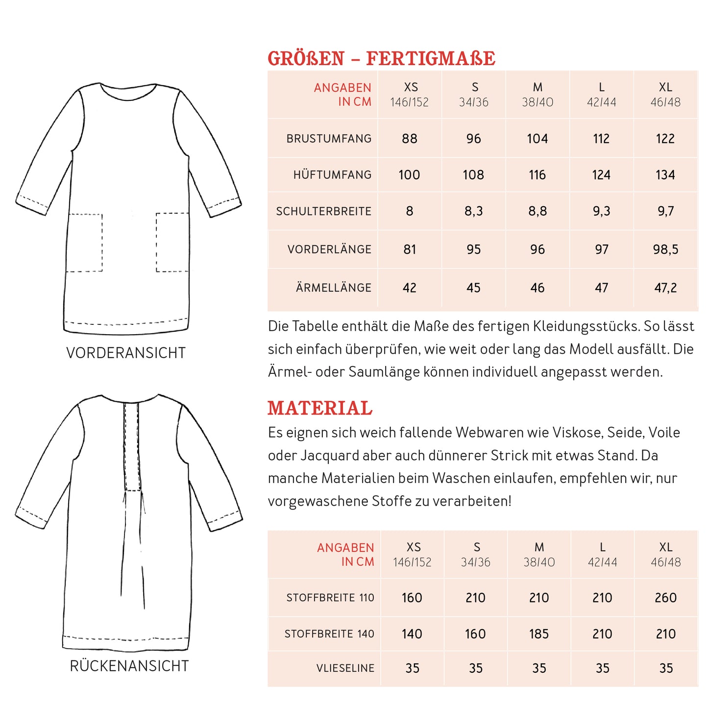 STUDIO SCHNITTREIF FRAU YUMA Kleid Damen