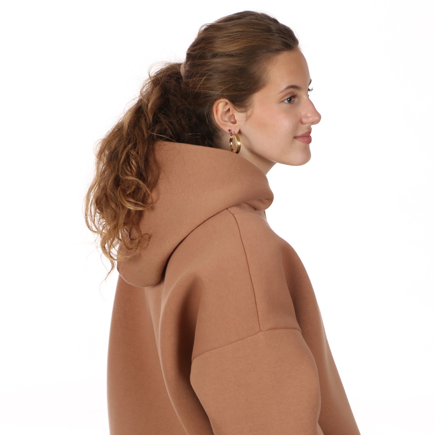 STUDIO SCHNITTREIF FRAU YUTTA oversized Hoodie/Troyer Damen