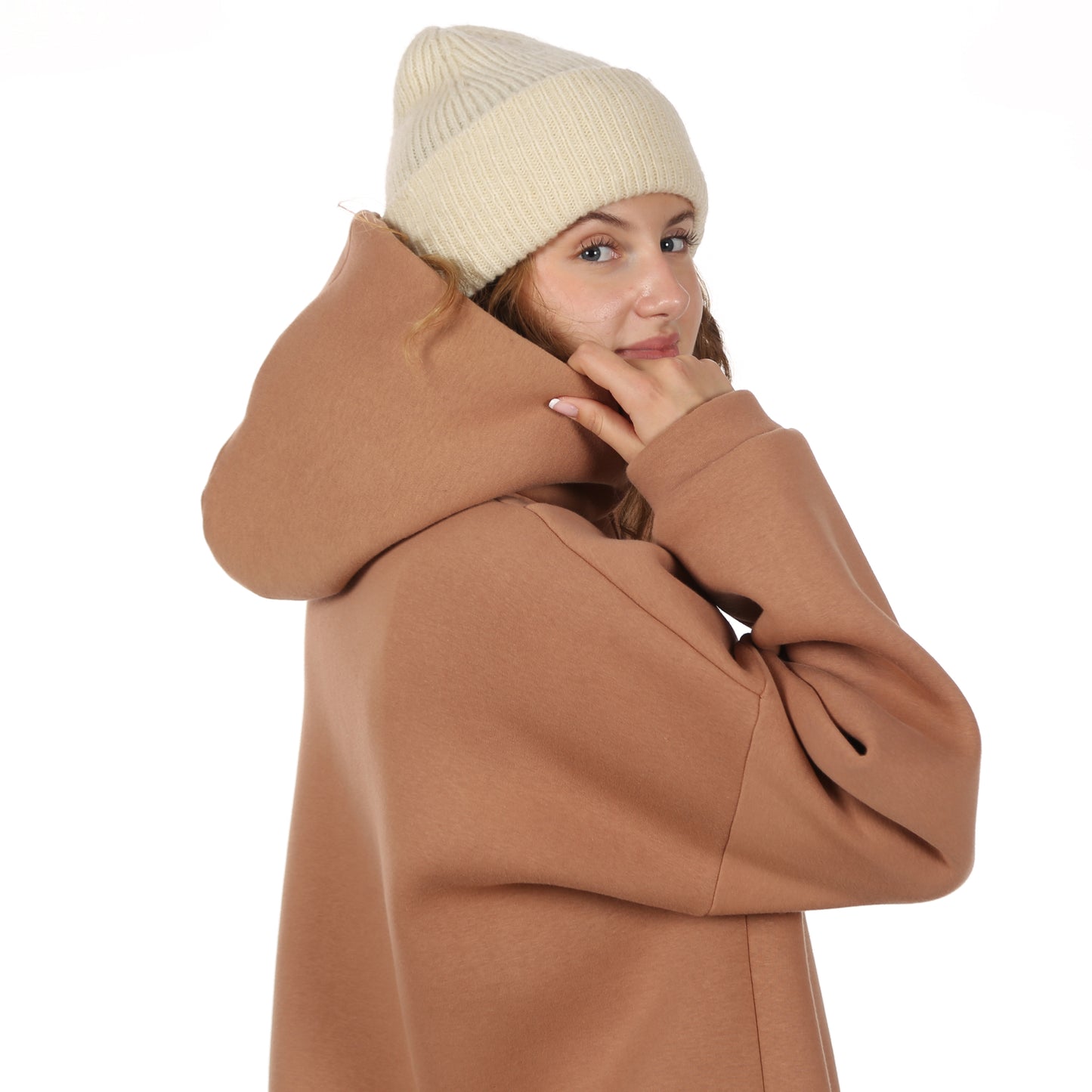 STUDIO SCHNITTREIF FRAU YUTTA oversized Hoodie/Troyer Damen