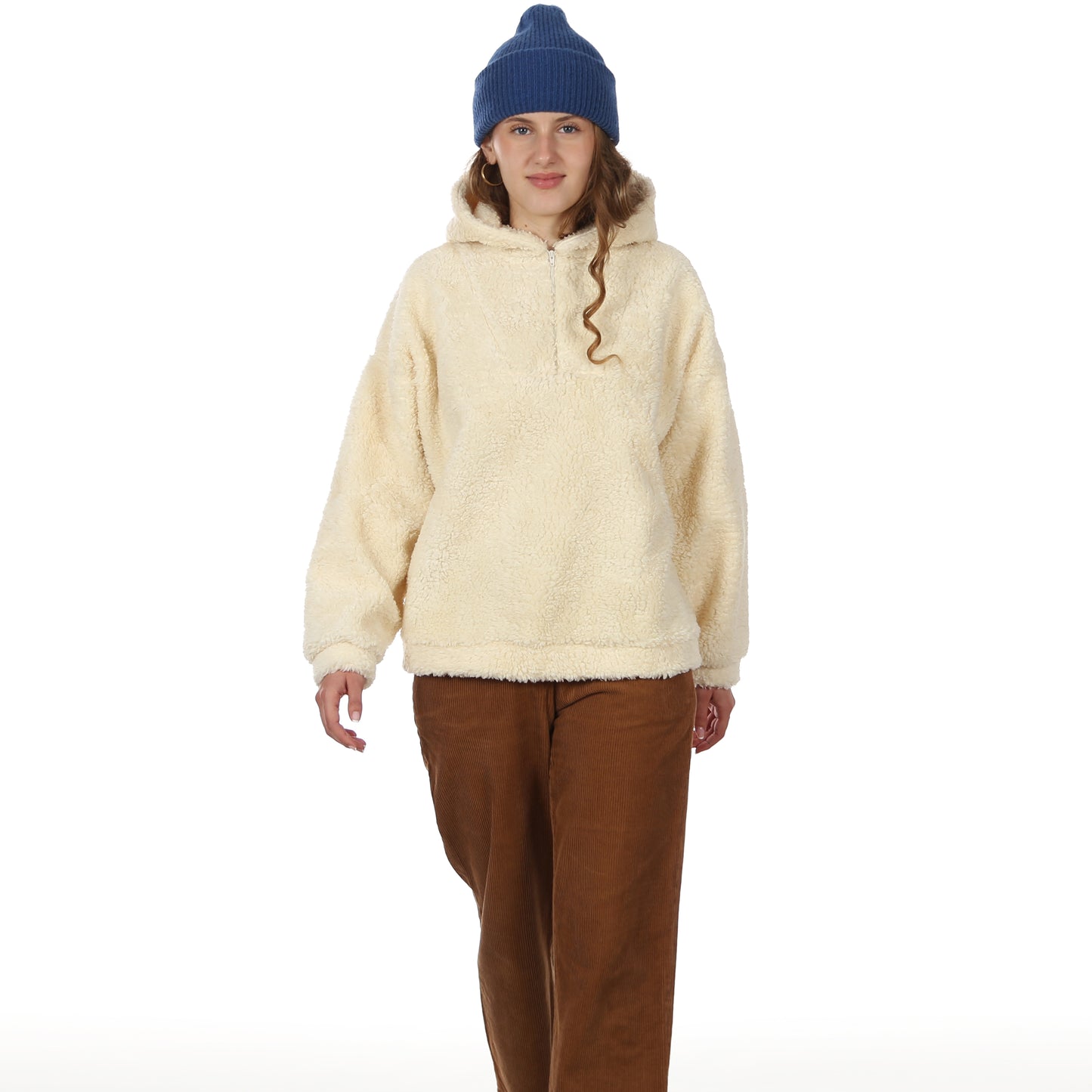 STUDIO SCHNITTREIF FRAU YUTTA oversized Hoodie/Troyer Damen