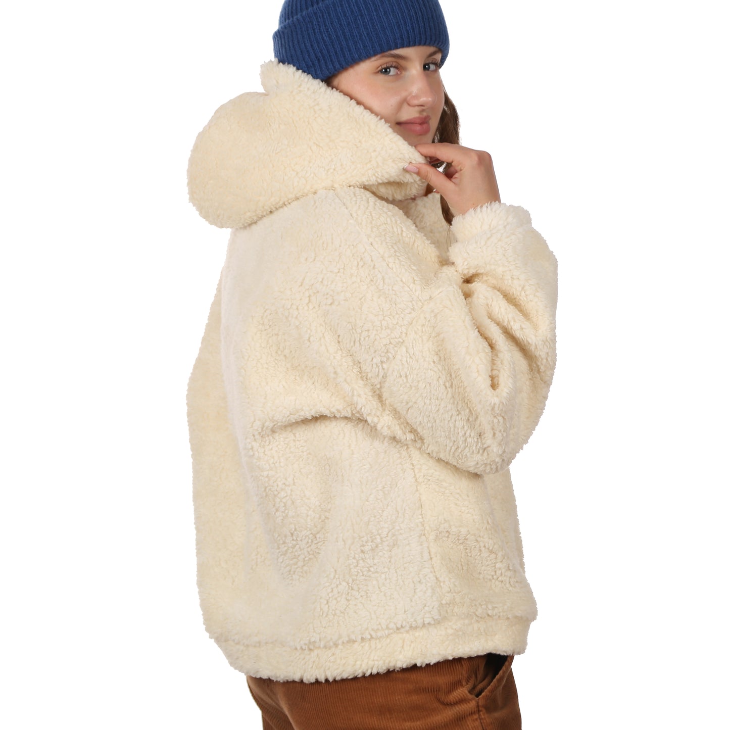 STUDIO SCHNITTREIF FRAU YUTTA oversized Hoodie/Troyer Damen