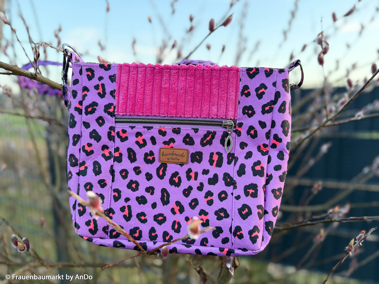 Canvas Abby Leo lila