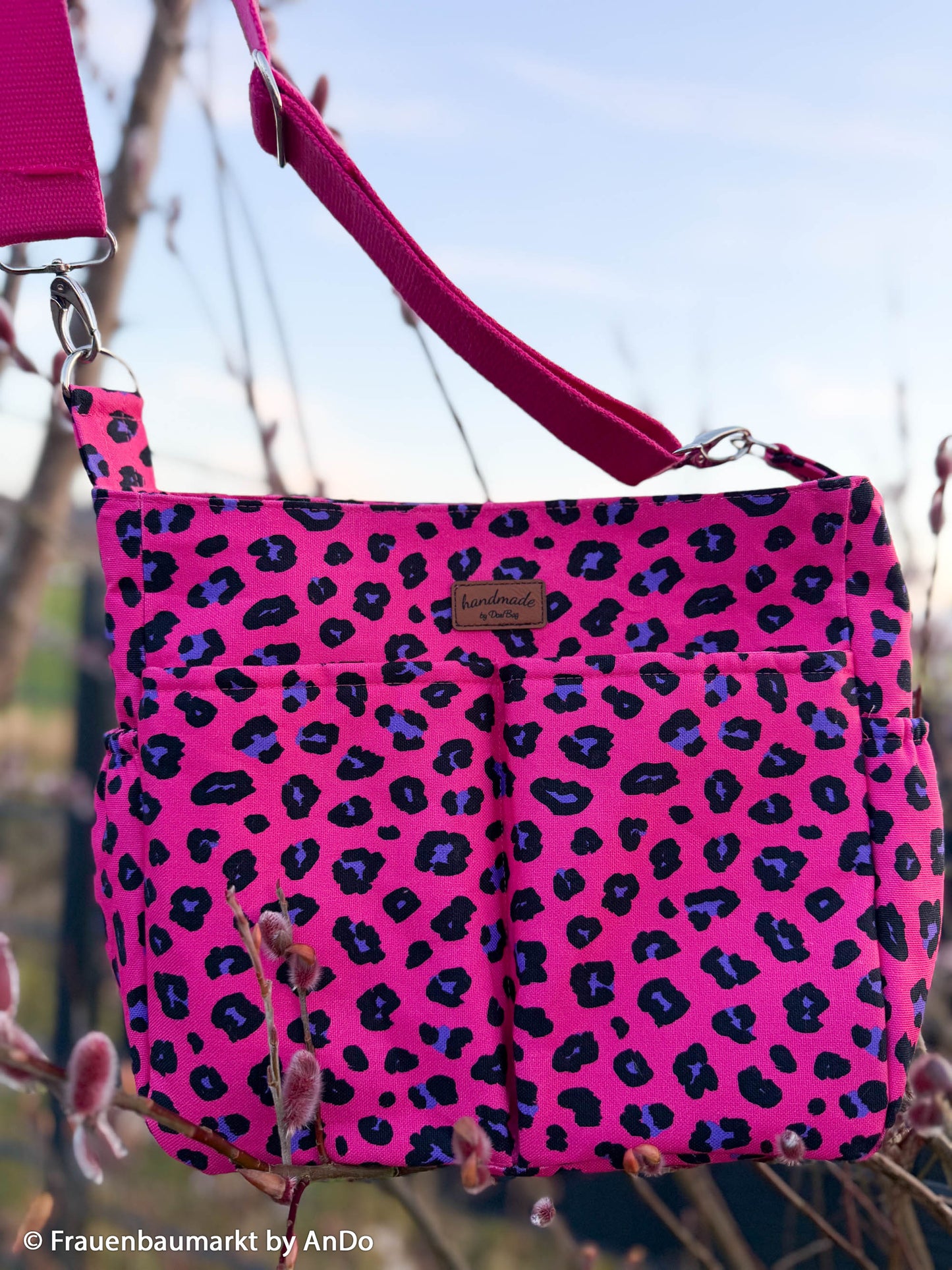 Canvas Abby Leo pink