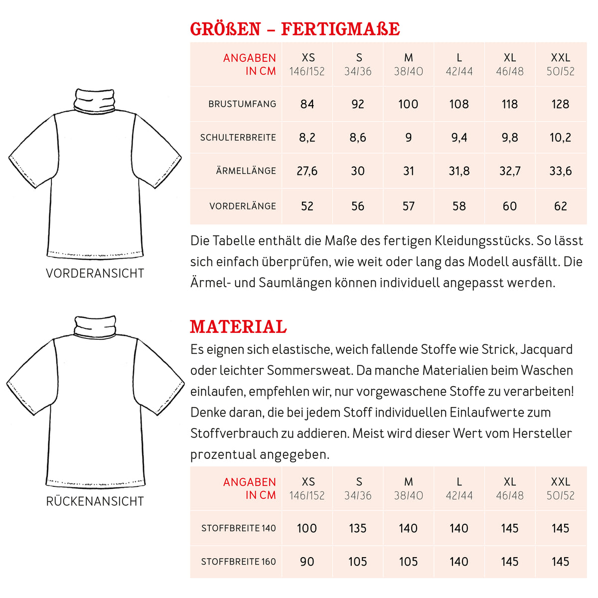 STUDIO SCHNITTREIF FRAU Dörte Rollkragenpullover