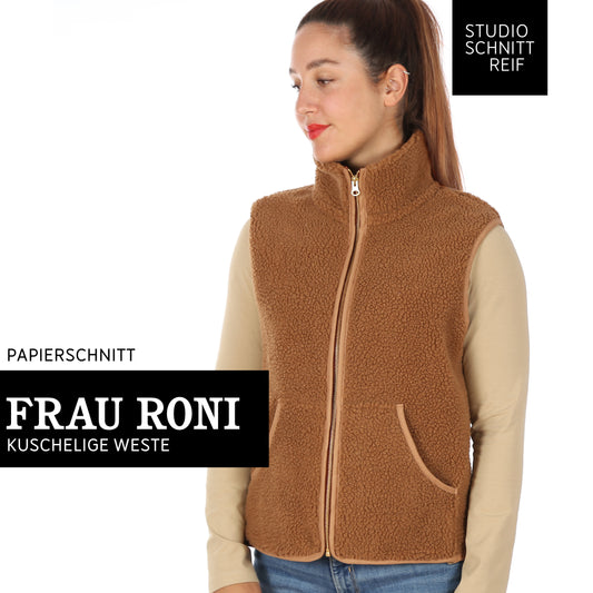 STUDIO SCHNITTREIF FRAU RONI Weste Damen