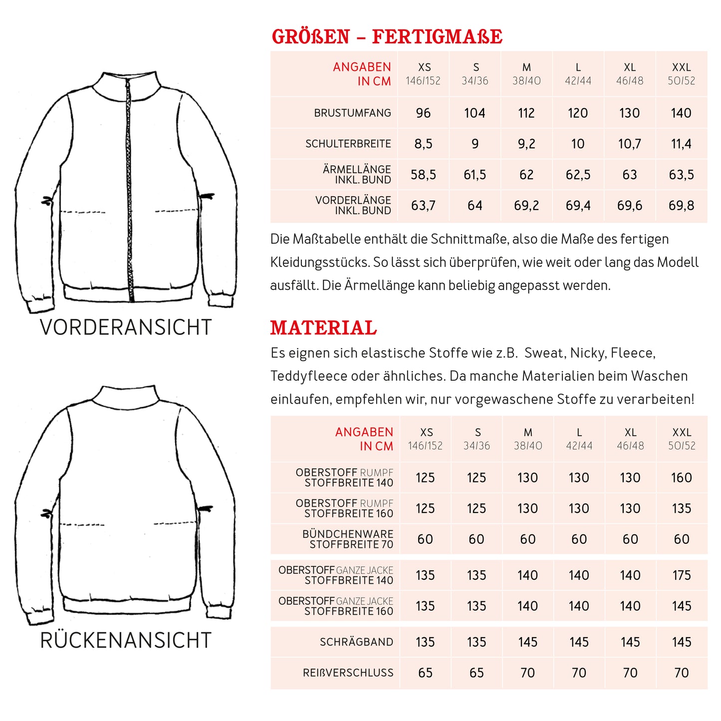 STUDIO SCHNITTREIF FRAU SVEA Teddyjacke Damen