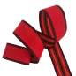 Gurtband 40mm rot orange weinrot