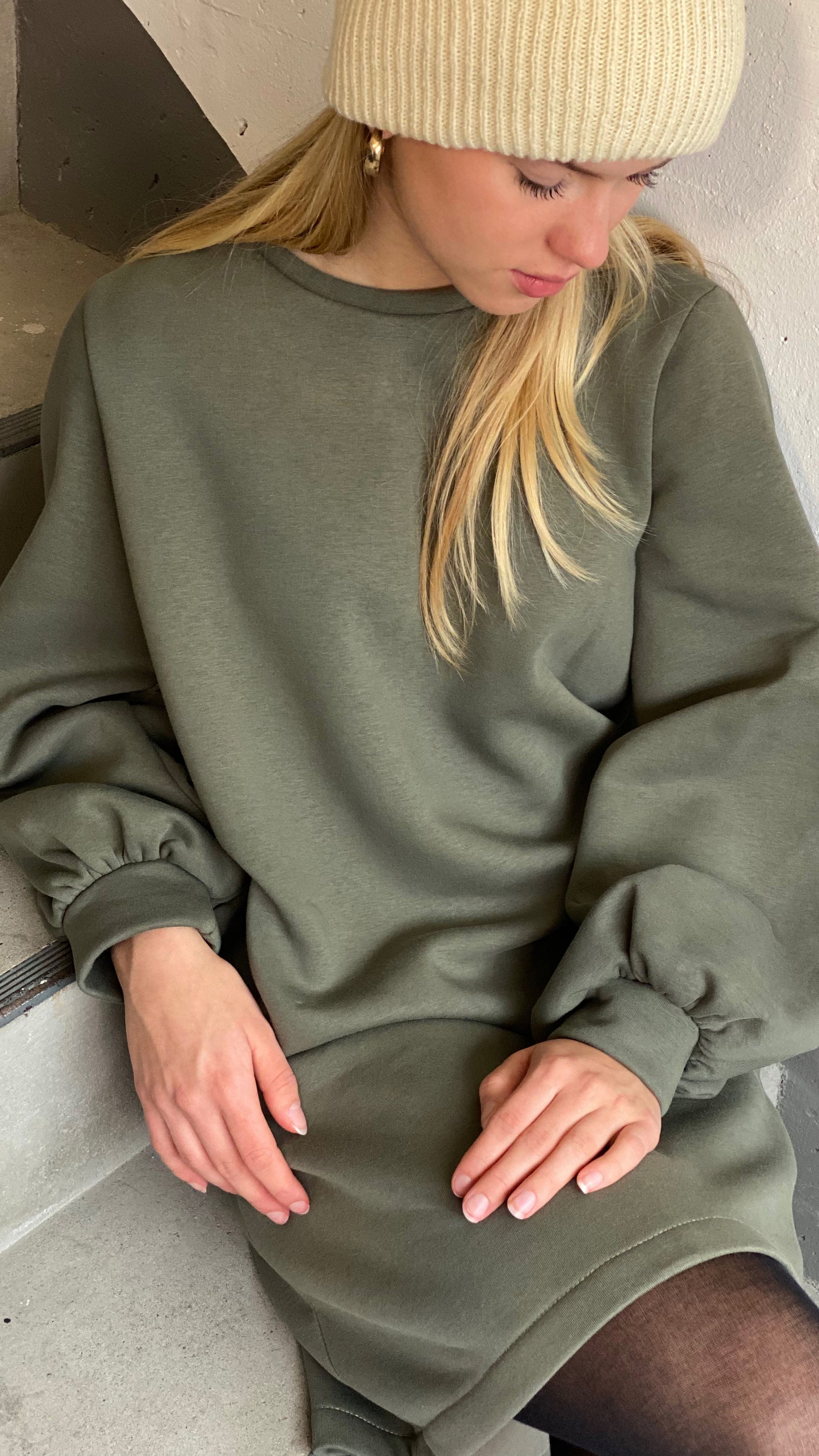 STUDIO SCHNITTREIF FRAU LINN Sweatkleid Damen