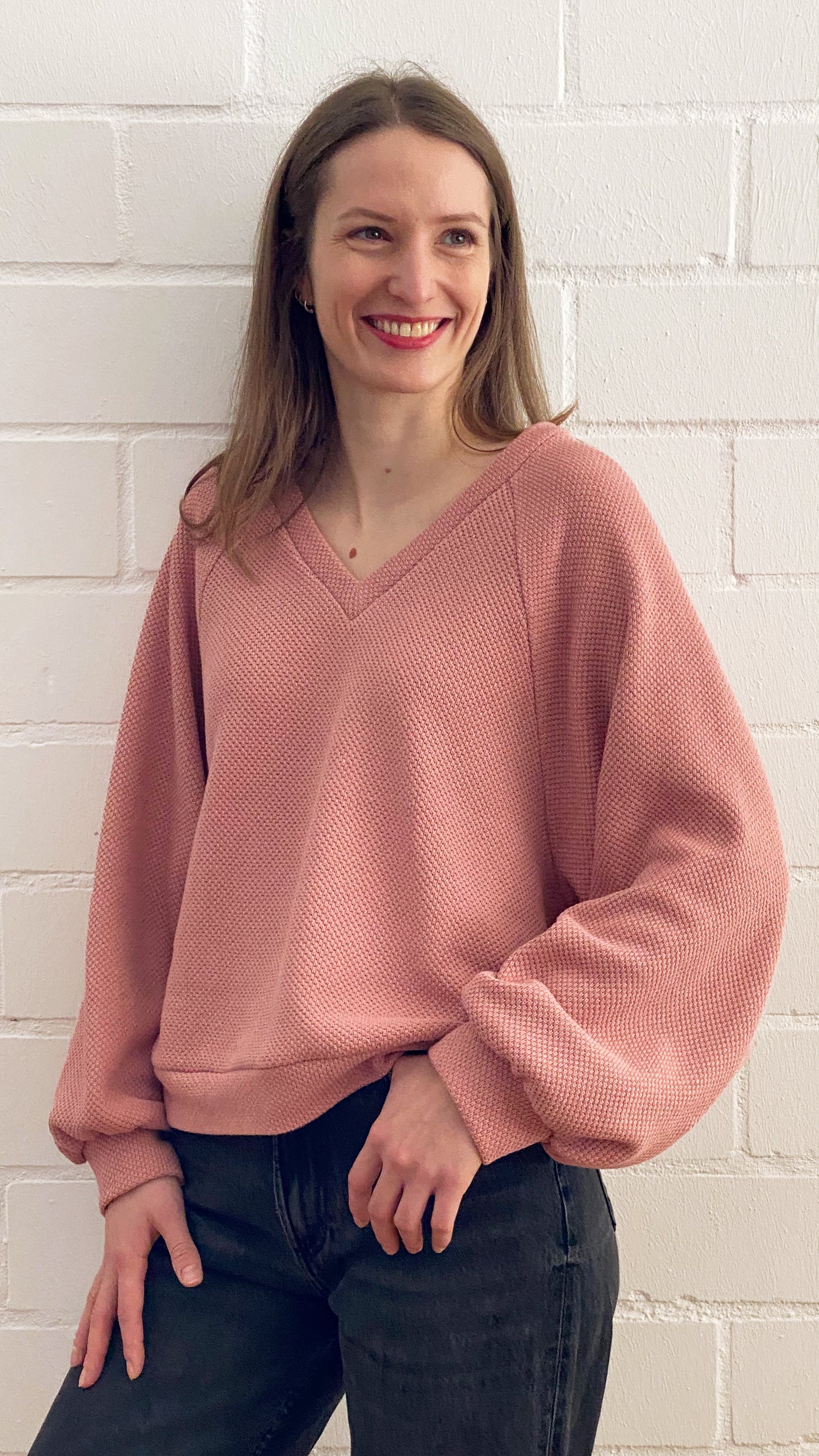 STUDIO SCHNITTREIF FRAU LIVI Raglansweater Damen