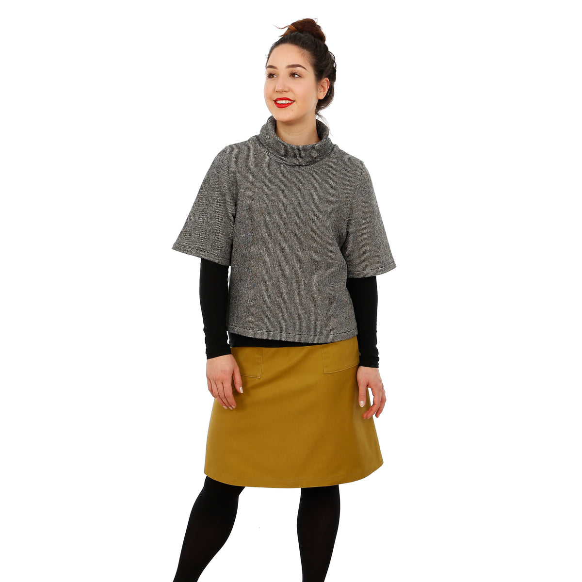 STUDIO SCHNITTREIF FRAU Dörte Rollkragenpullover