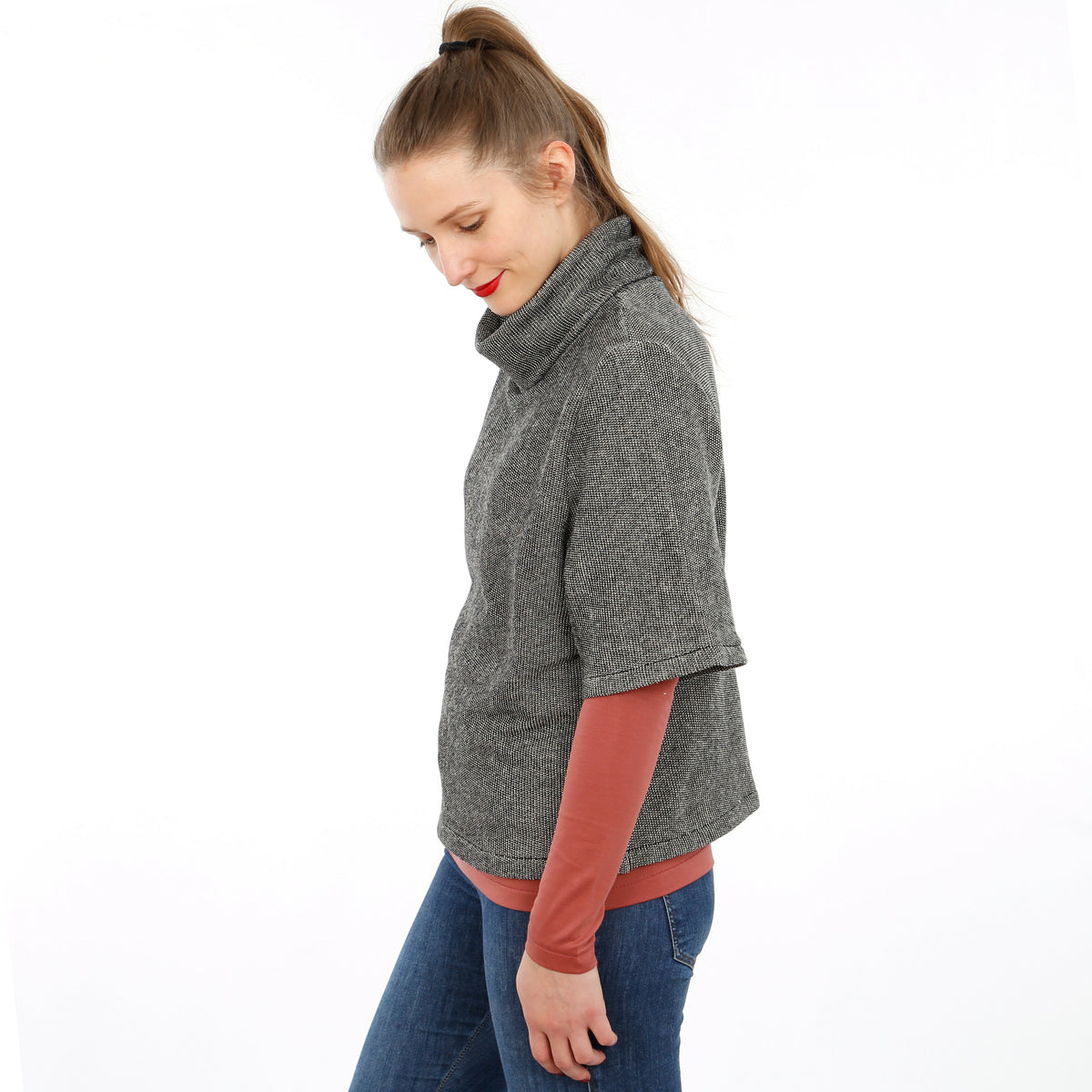 STUDIO SCHNITTREIF FRAU Dörte Rollkragenpullover