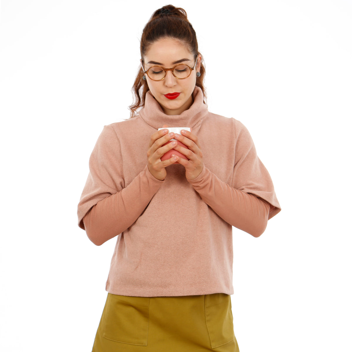 STUDIO SCHNITTREIF FRAU Dörte Rollkragenpullover