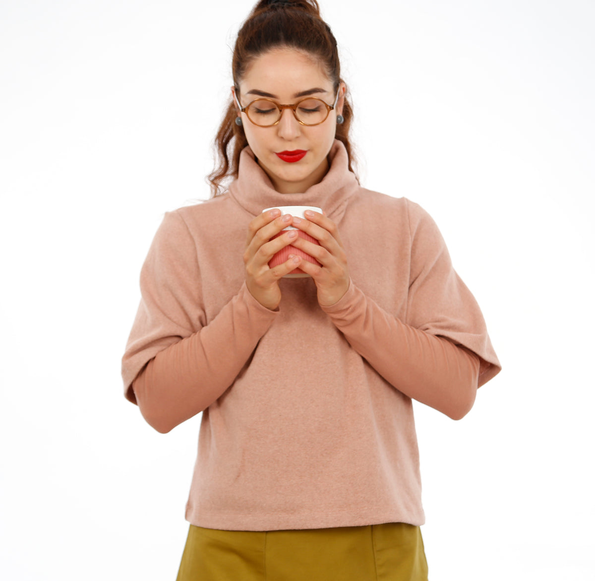 STUDIO SCHNITTREIF FRAU Dörte Rollkragenpullover
