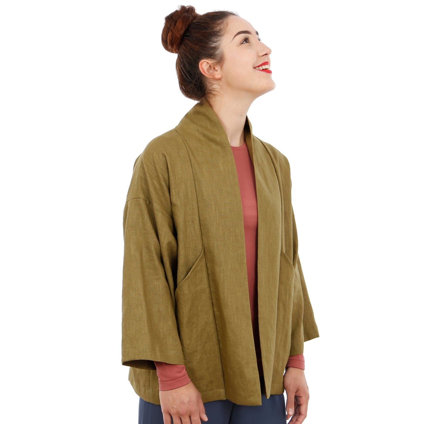 STUDIO SCHNITTREIF FRAU SINA Kimonojacke Damen