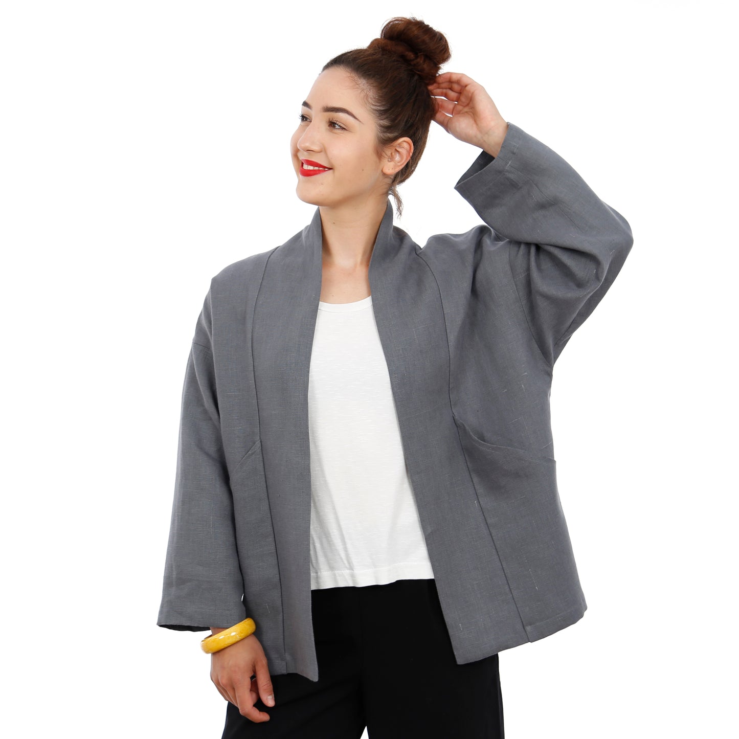 STUDIO SCHNITTREIF FRAU SINA Kimonojacke Damen