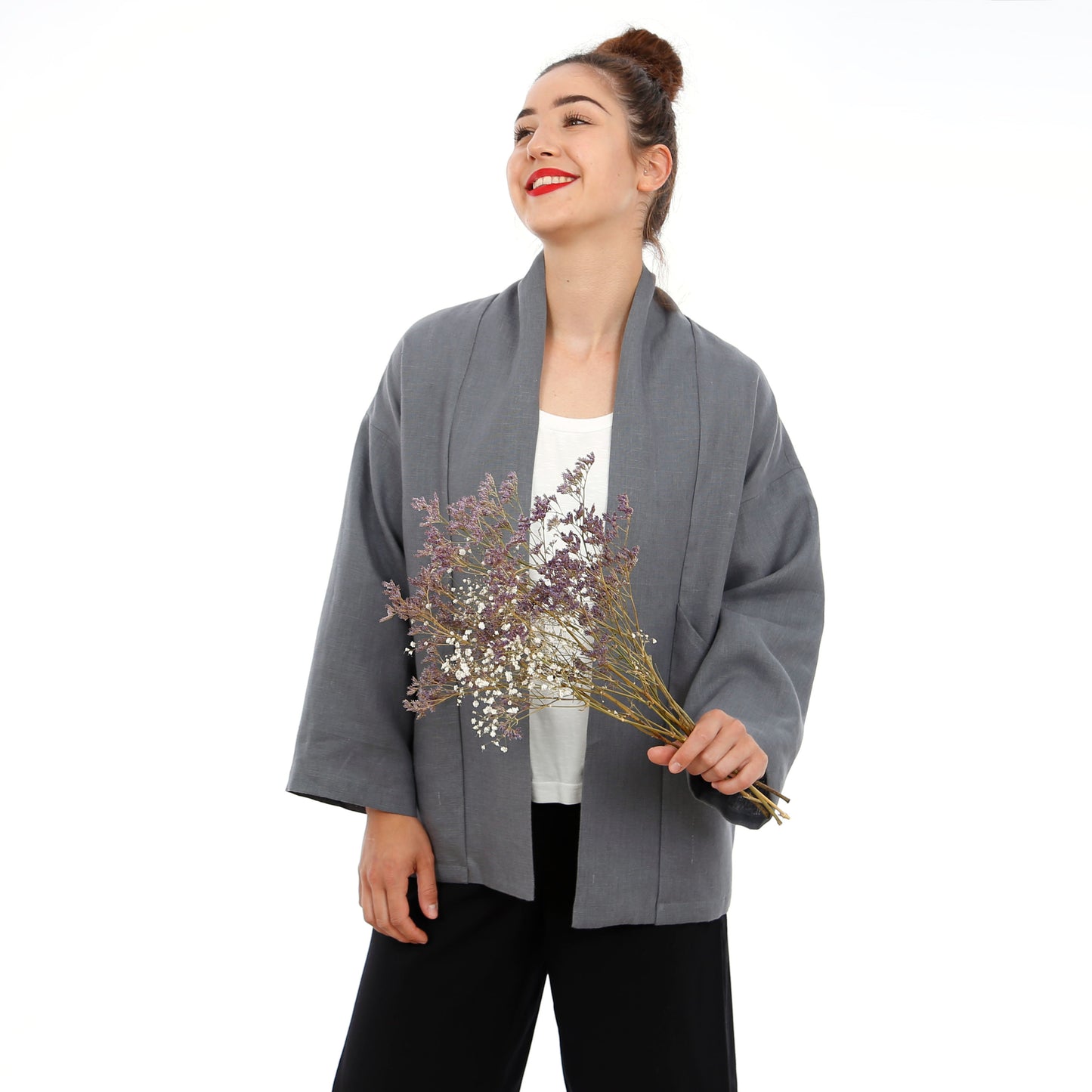 STUDIO SCHNITTREIF FRAU SINA Kimonojacke Damen