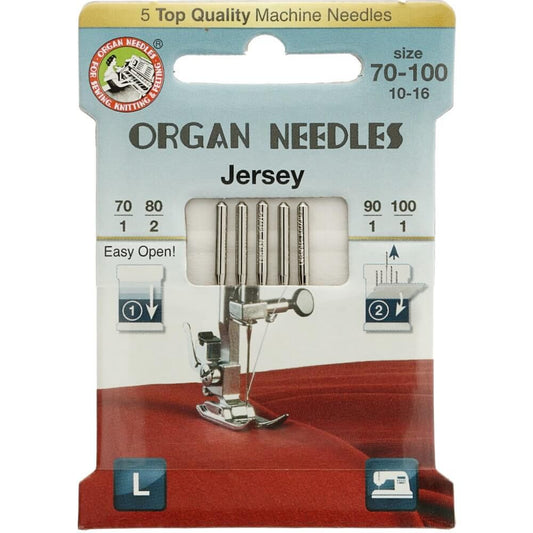 Nadeln Organ Jersey 70-100 Stärke