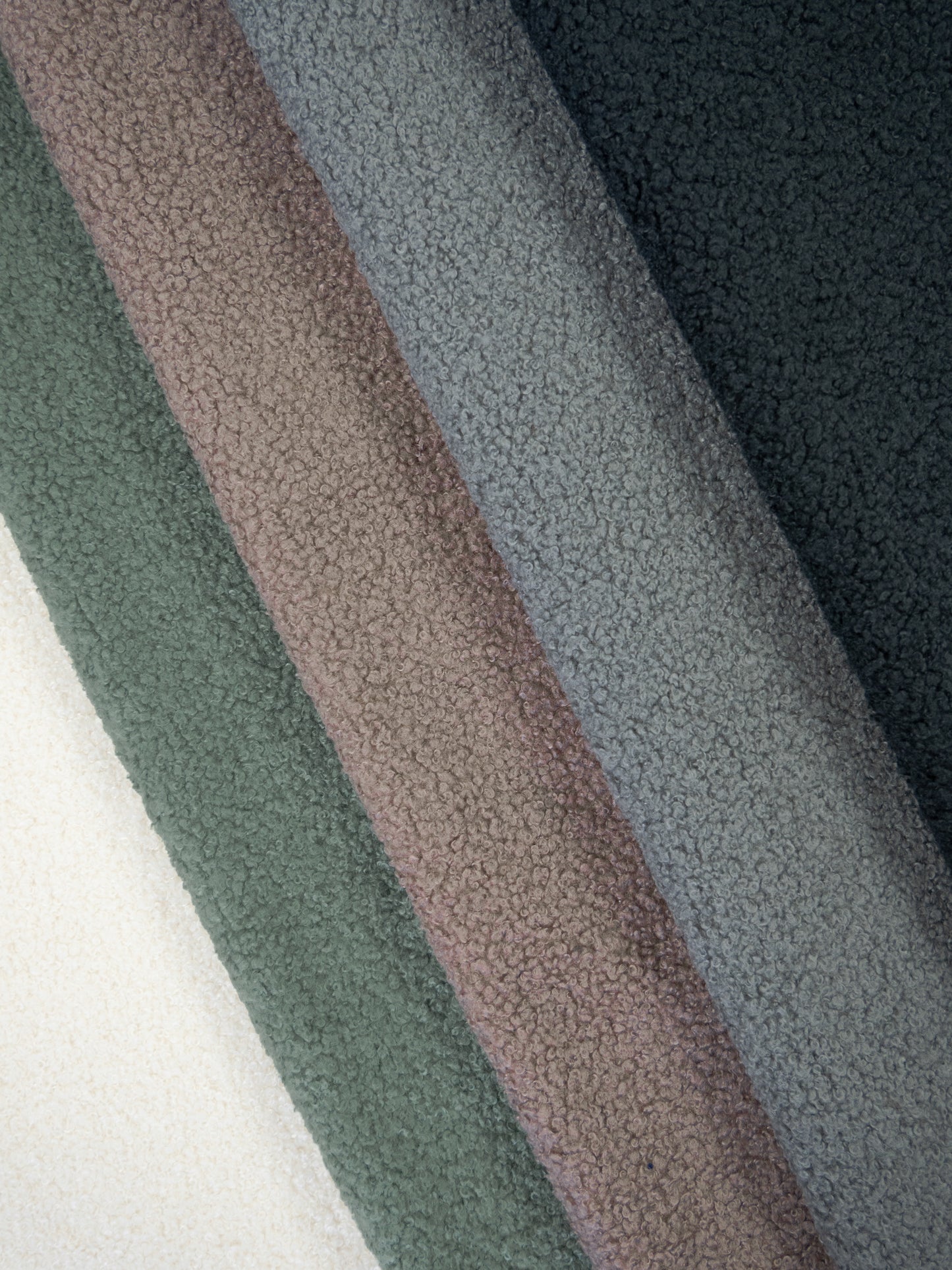 Dekostoff Boucle Kodiak schwarz