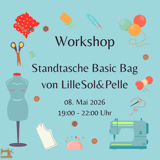 Workshop Basic Bag Standtasche - 08. Mai 2026
