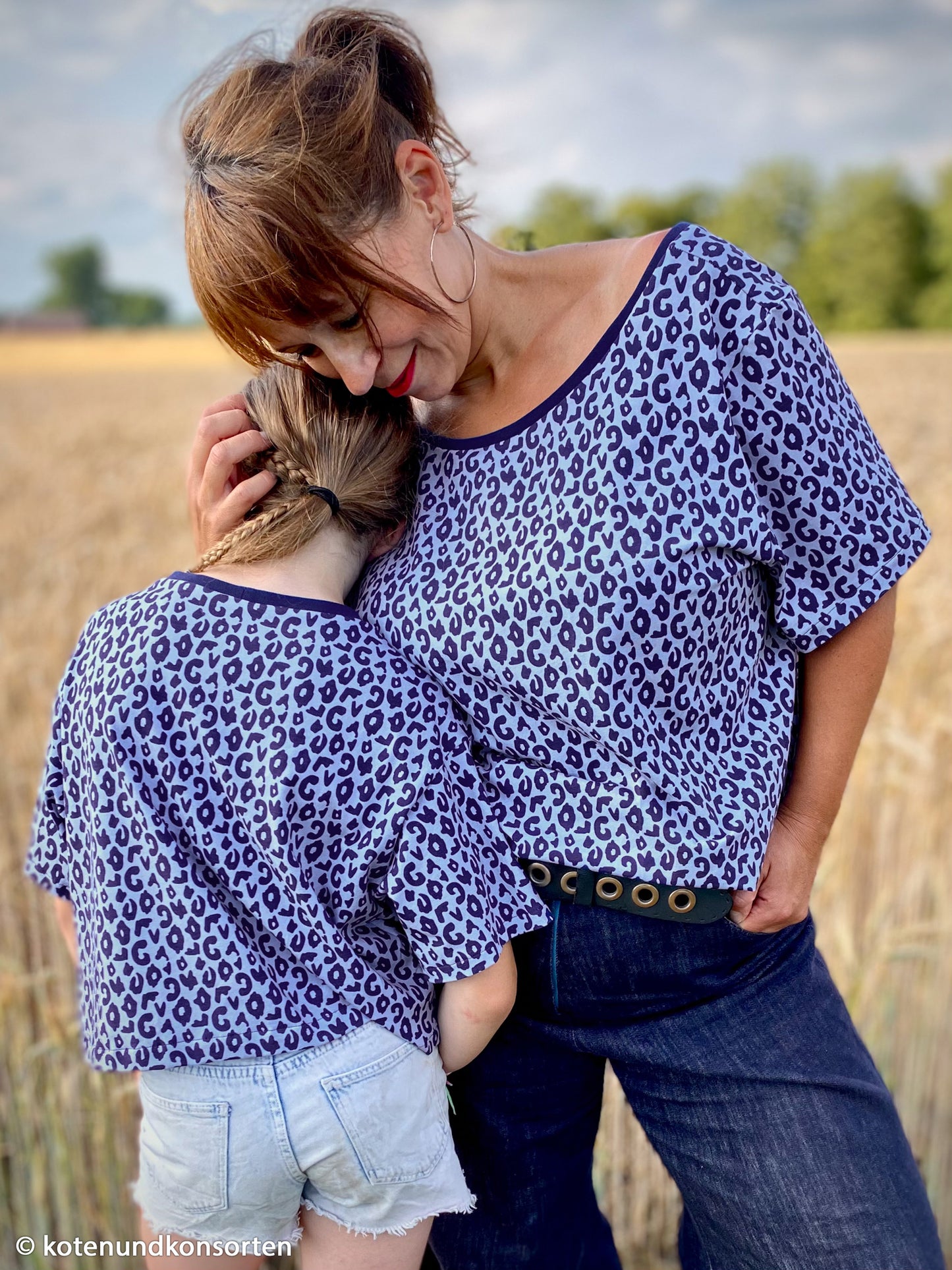 Jersey Happy Leo by cherry picking hellblau dunkelblau