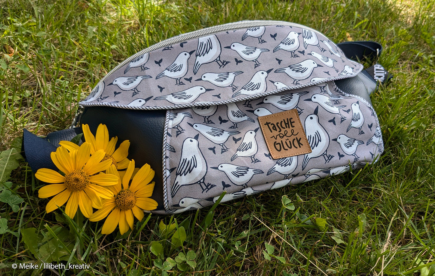 Canvas Garden Stories by Emjo Design Möwen grau