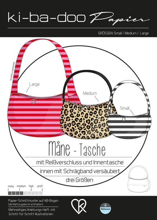Ki-ba-doo Måne Tasche Damen