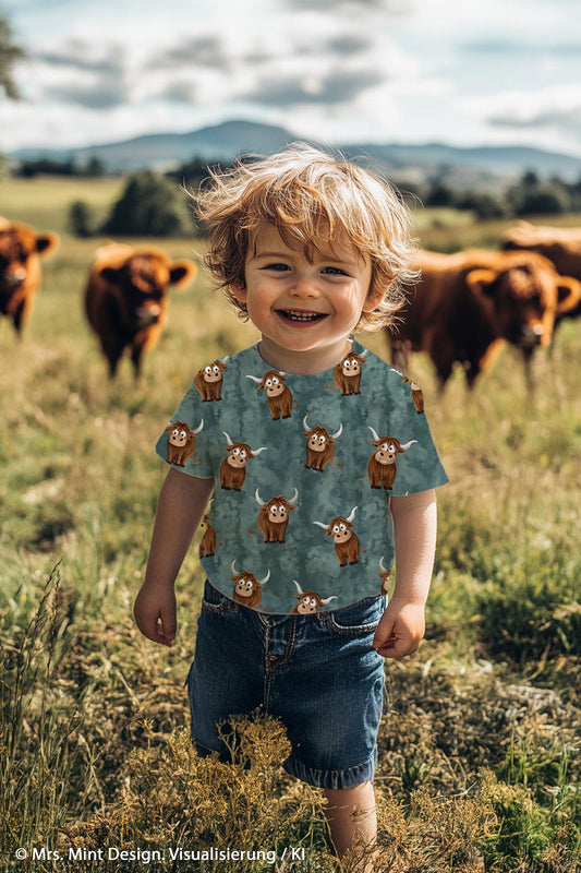 Sweat French Terry Holy Cow by Mrs. Mint Design