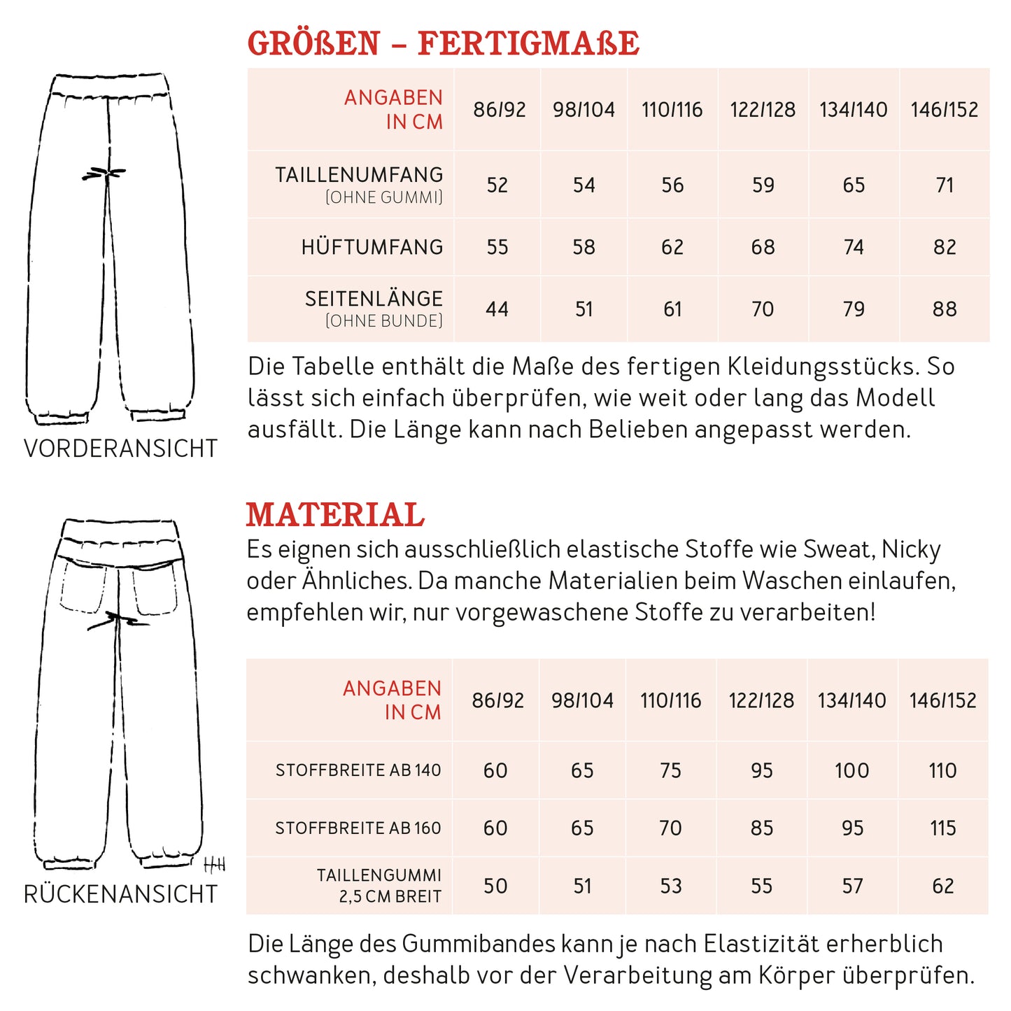 STUDIO SCHNITTREIF PAULI Sweathose Kinder