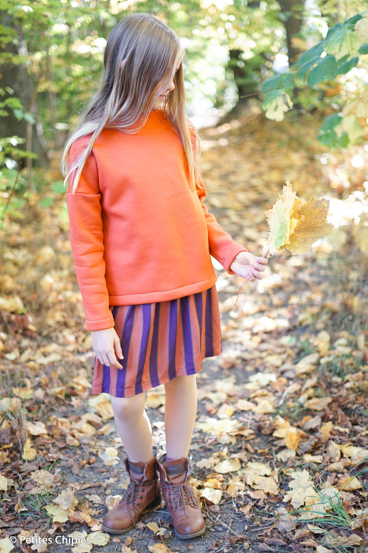 BALD ERHÄLTLICH - Viskose Bluse Sunday Mood by Cherry Picking lila terracotta