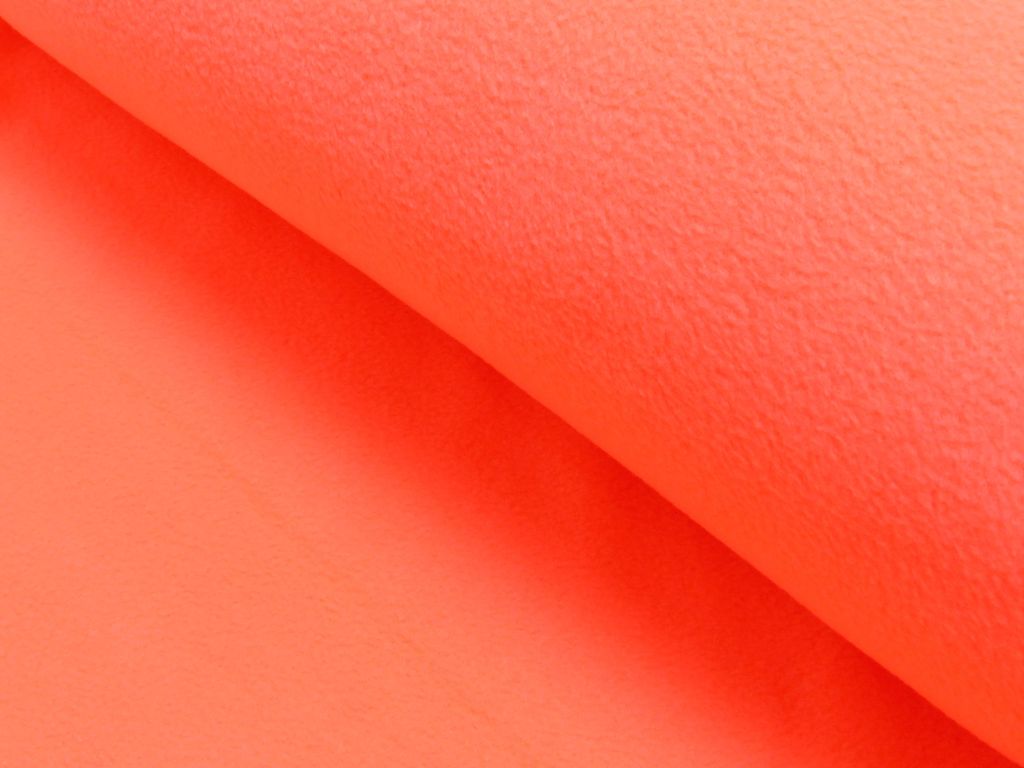 Fleece uni neon orange