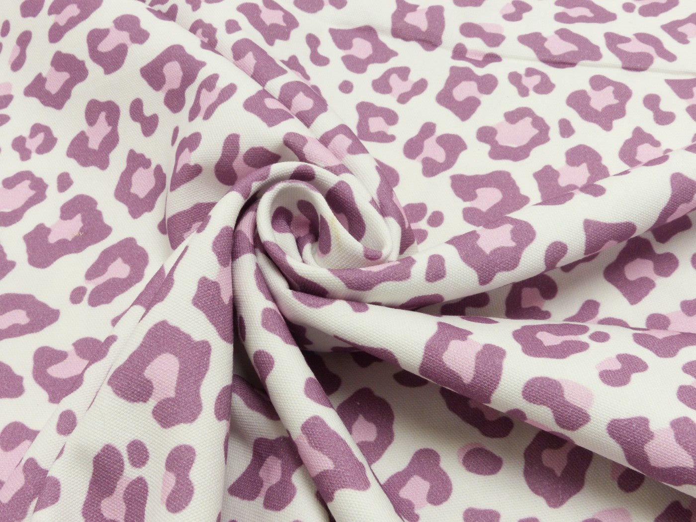 Canvas Dekostoff digital Leo mauve