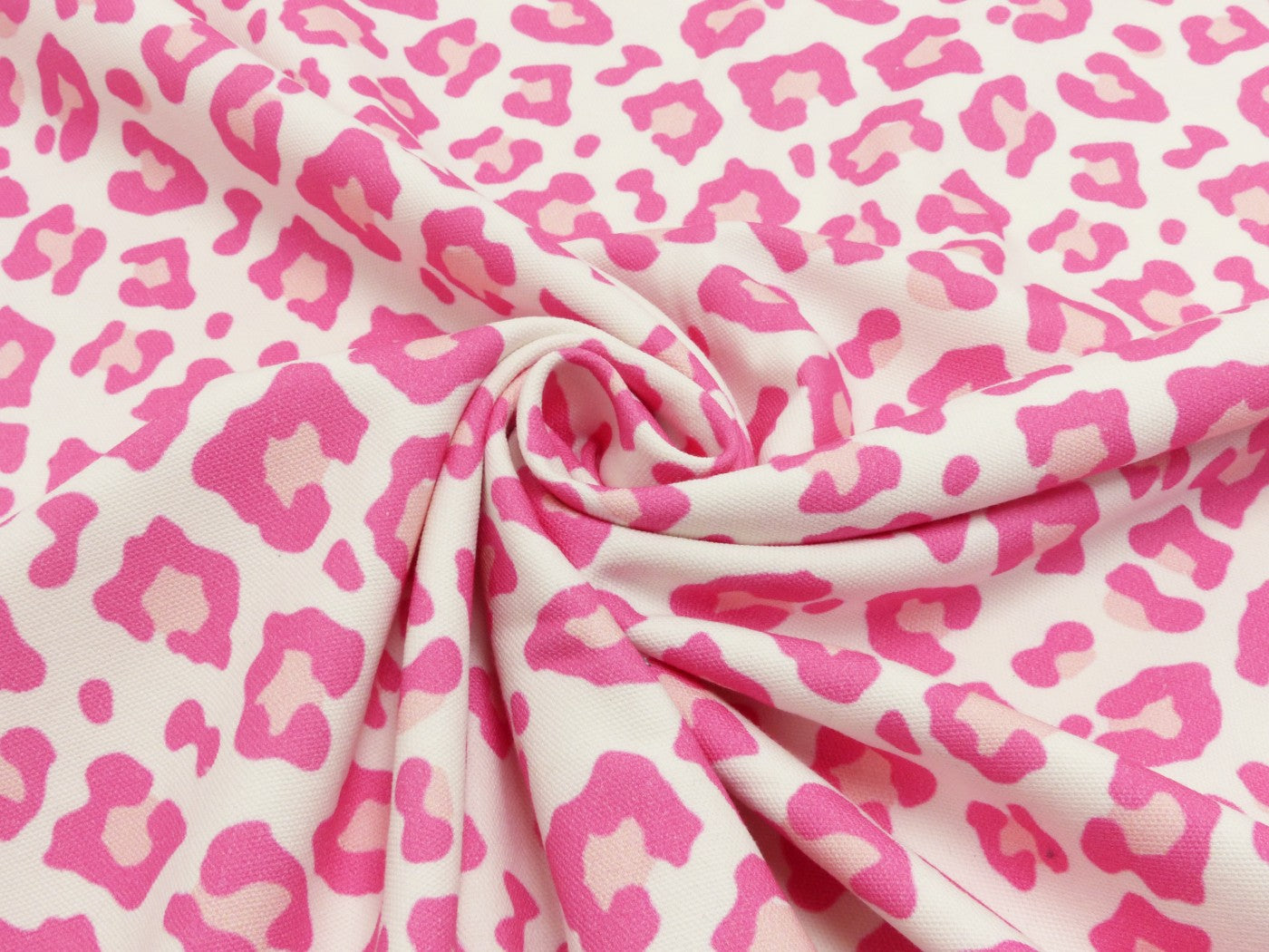 Canvas Dekostoff digital Leo pink