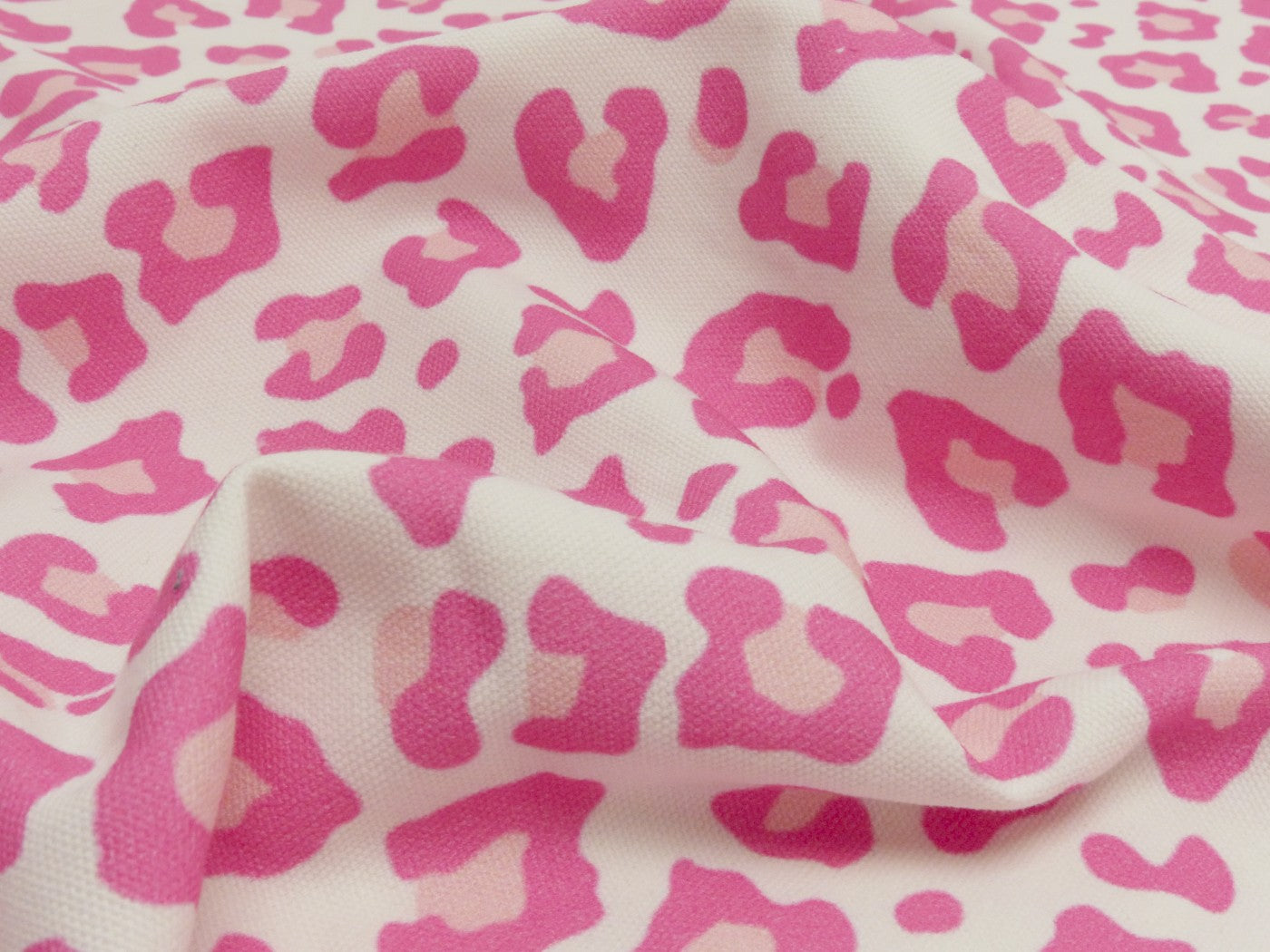 Canvas Dekostoff digital Leo pink