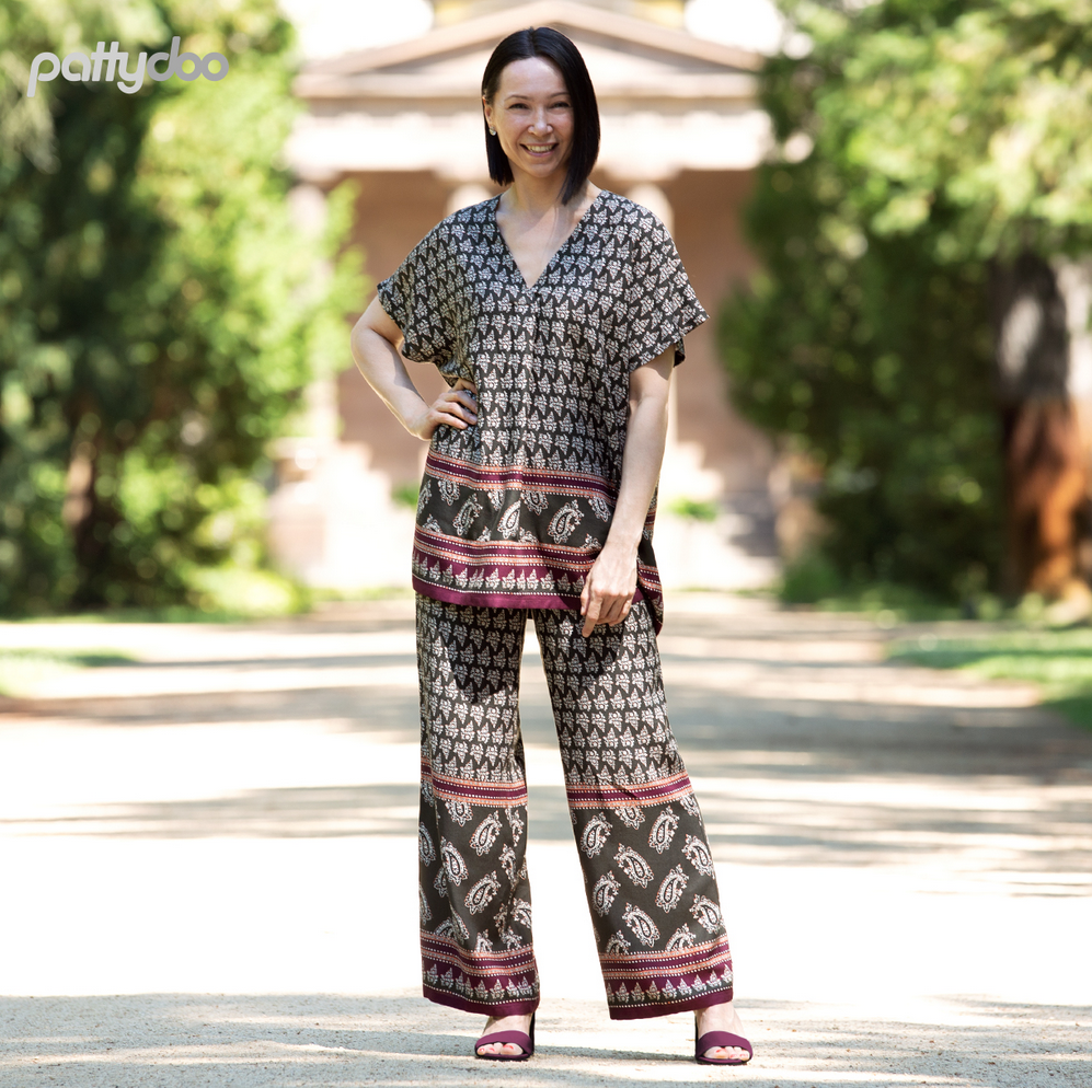 Pattydoo Damen Kaftankleid Dalia