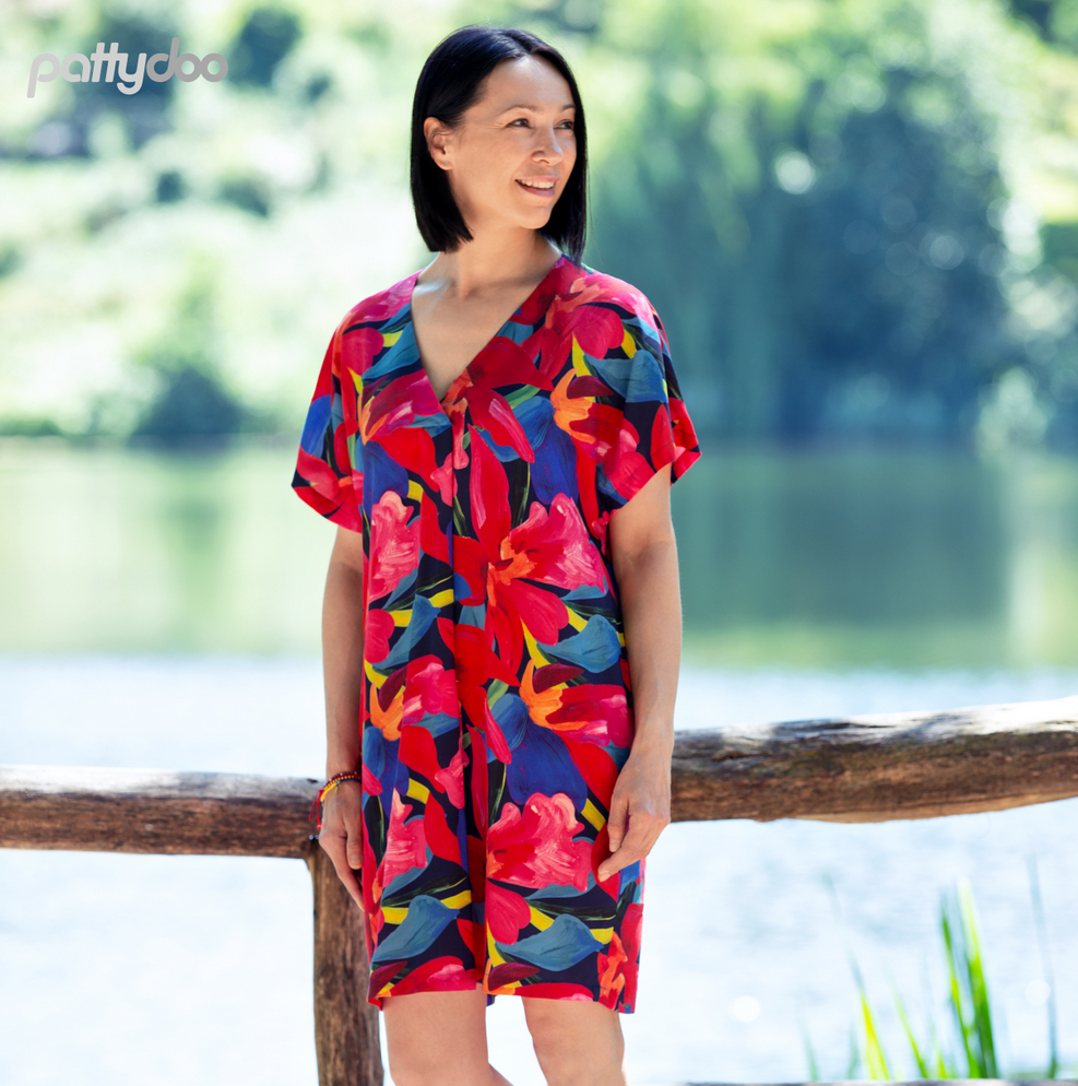 Pattydoo Damen Kaftankleid Dalia