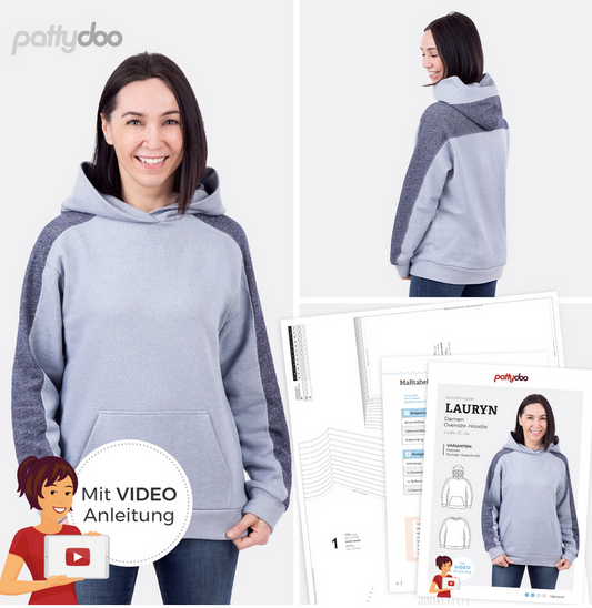 Pattydoo Damen Oversized Hoodie Lauryn