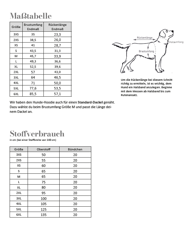 Fadenkäfer Hunde Hoodie