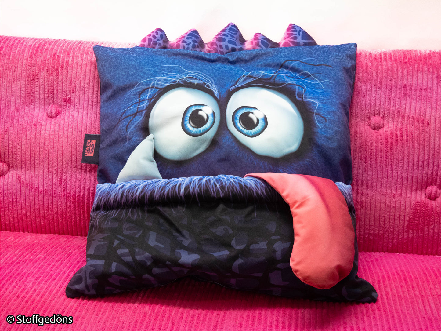 VORBESTELLUNG - Monsta Pillows by Thorsten Berger blau