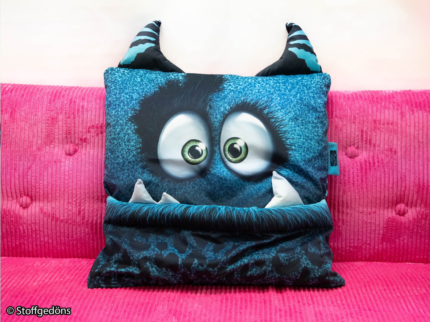 VORBESTELLUNG - Monsta Pillows by Thorsten Berger petrol