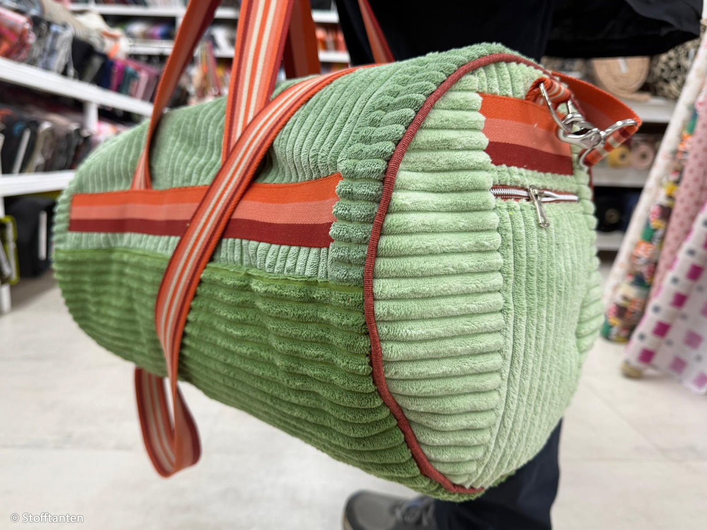Cord Samt Wanja hellmint