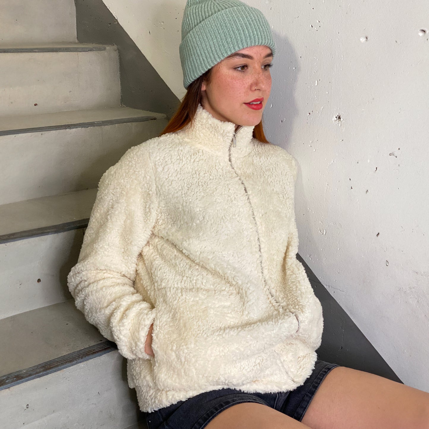 STUDIO SCHNITTREIF FRAU SVEA Teddyjacke Damen