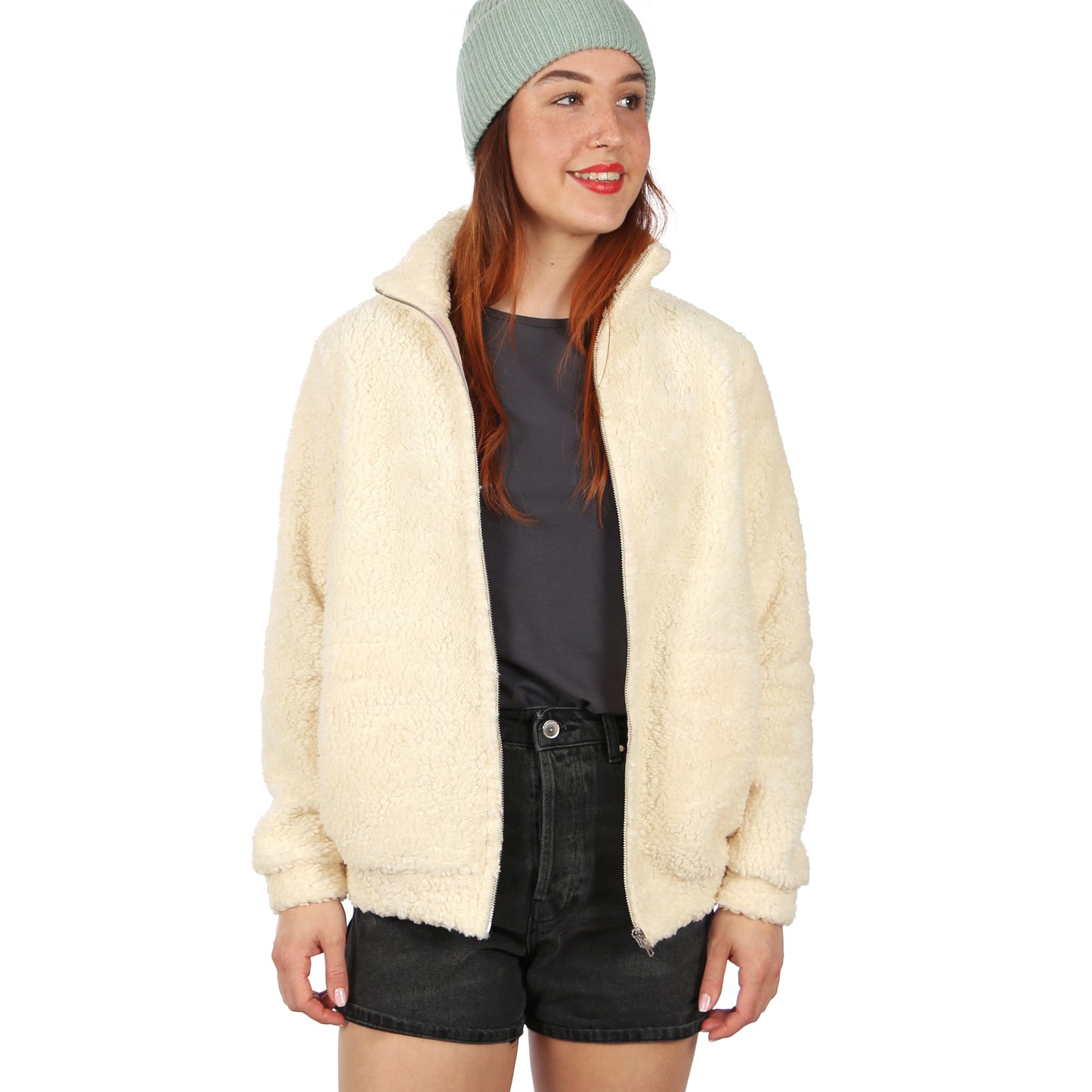 STUDIO SCHNITTREIF FRAU SVEA Teddyjacke Damen