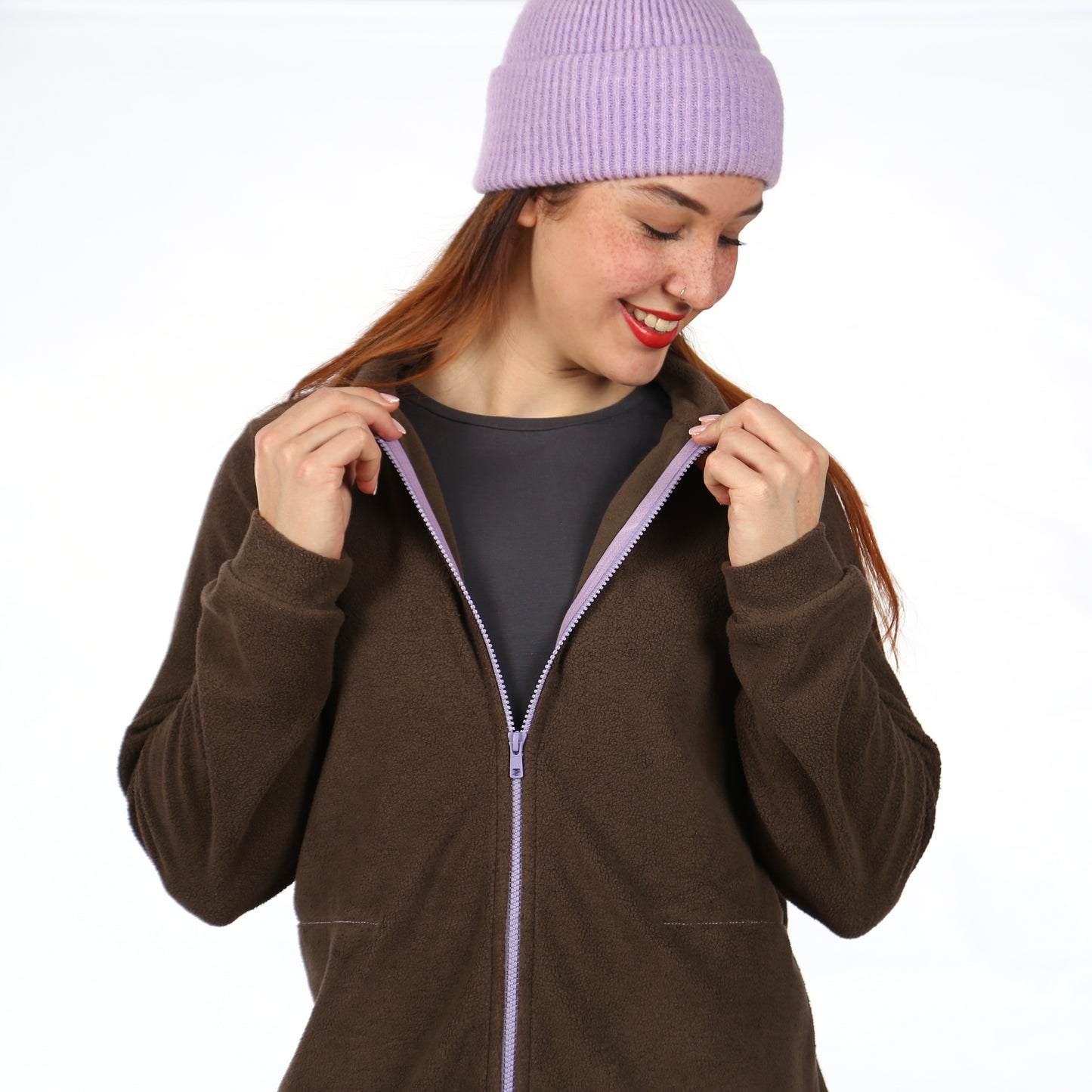 STUDIO SCHNITTREIF FRAU SVEA Teddyjacke Damen