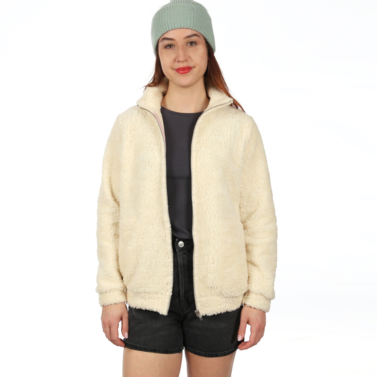 STUDIO SCHNITTREIF FRAU SVEA Teddyjacke Damen