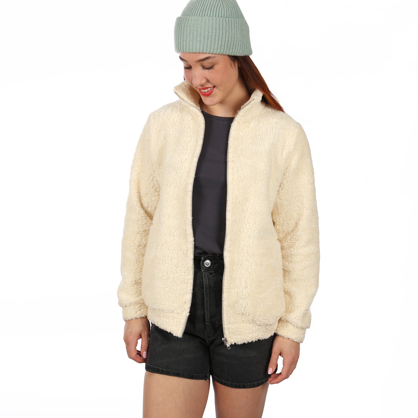 STUDIO SCHNITTREIF FRAU SVEA Teddyjacke Damen
