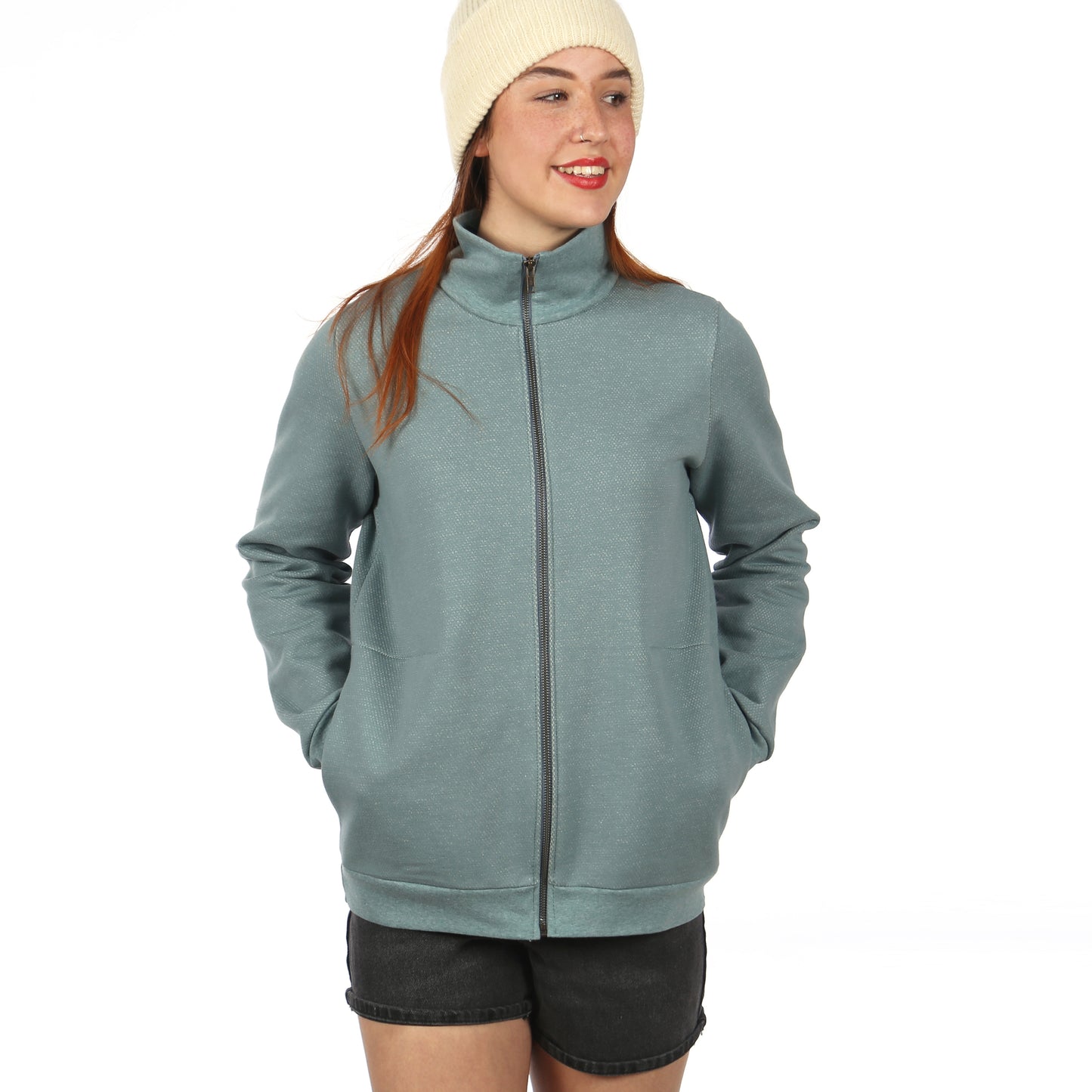 STUDIO SCHNITTREIF FRAU SVEA Teddyjacke Damen